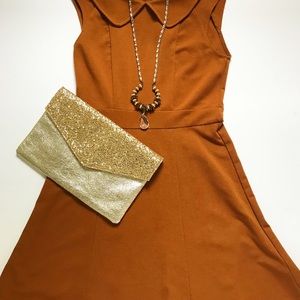 Peter Pan collar dress